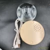 چراغ خواب بلورین و گوی کریستال شب خواب بزرگ چرخان با قطر ۸ سانت با طرح سه بعدی تا ابد دوستت دارم