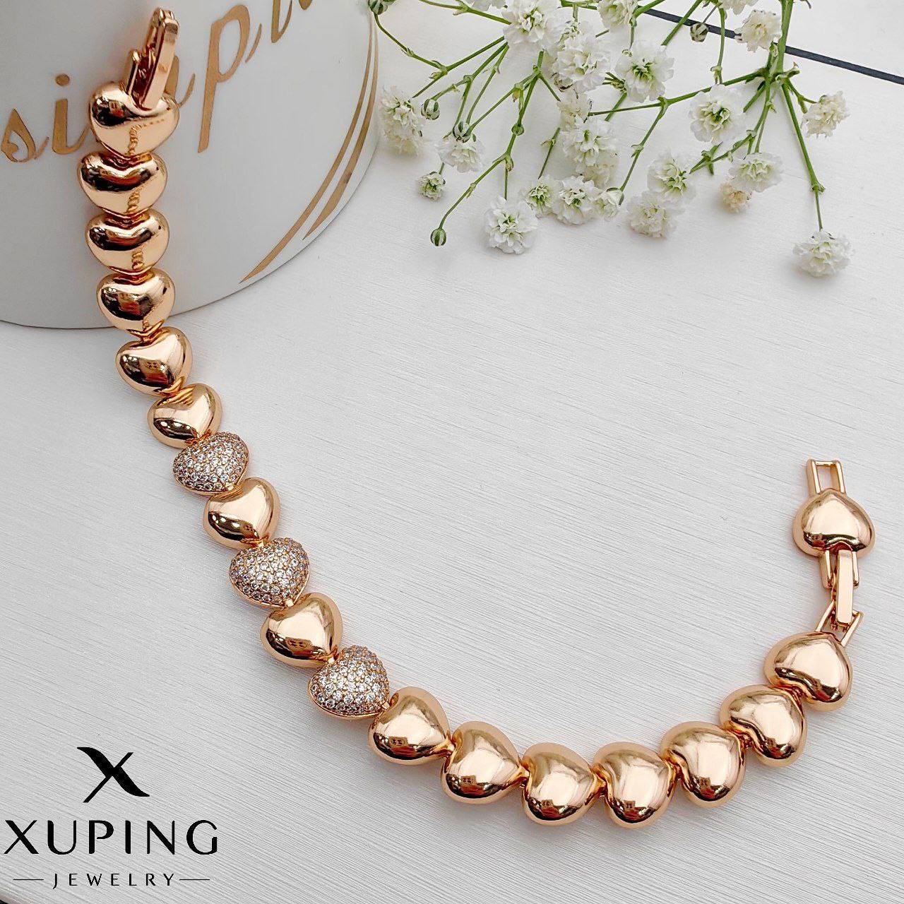 دستبند قلبی ژوپینگ کد BB011