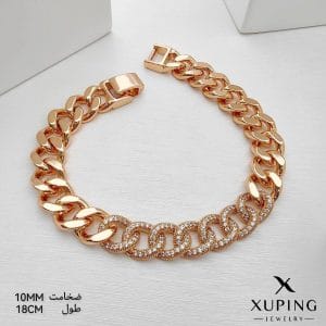 دستبند کارتیه نگین دار ژوپینگ کد BB013