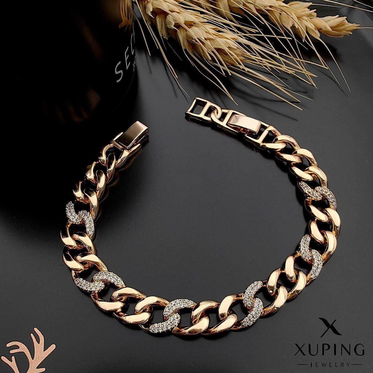 دستبند زنجیری کارتیه نگین دار ژوپینگ کد BB014