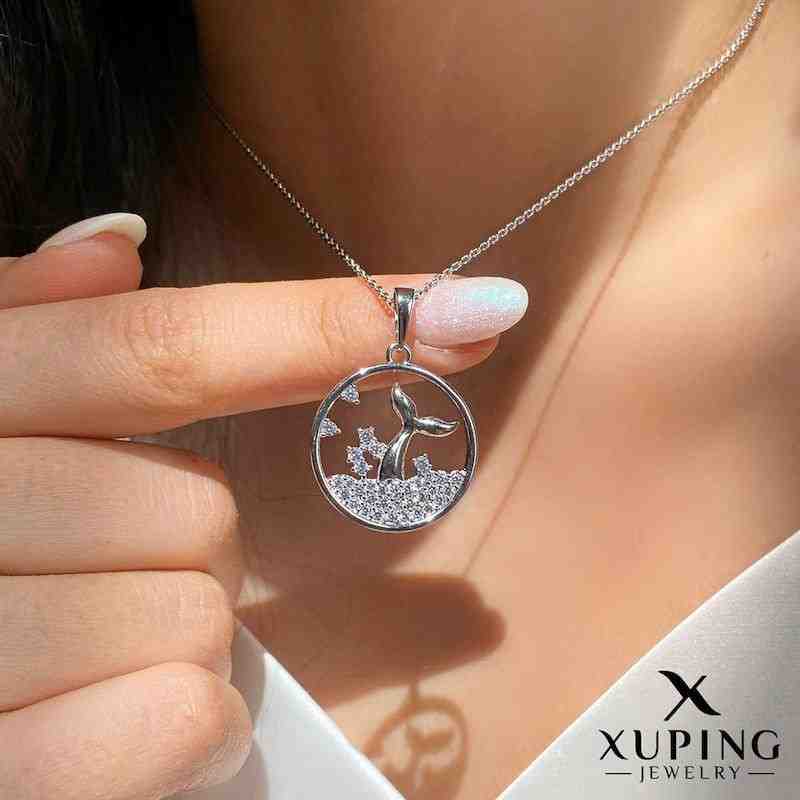 گردنبند دم وال ژوپینگ کد BC006