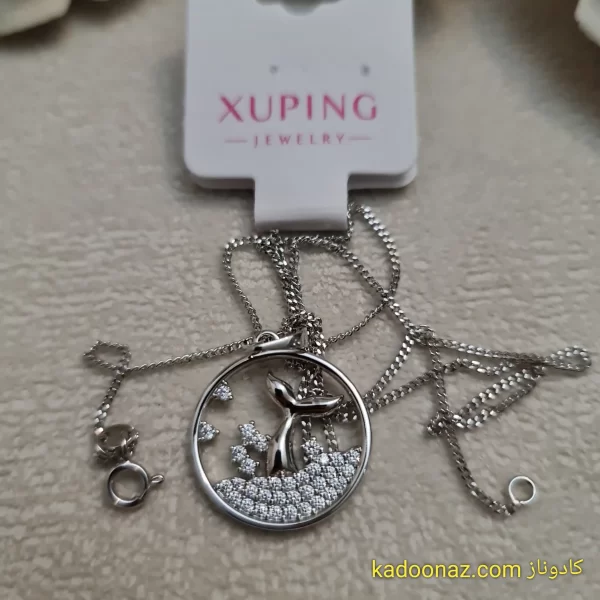 گردنبند دم وال ژوپینگ کد BC006