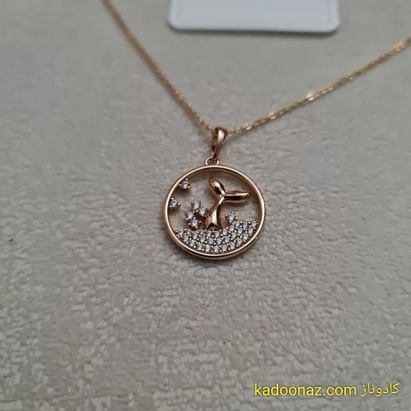 گردنبند دم وال ژوپینگ کد BC007