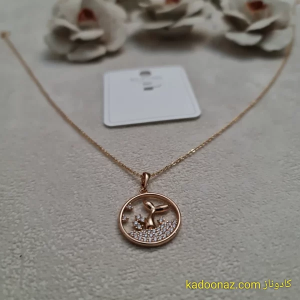 گردنبند دم وال ژوپینگ کد BC007