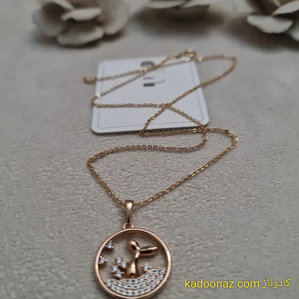 گردنبند دم وال ژوپینگ کد BC007