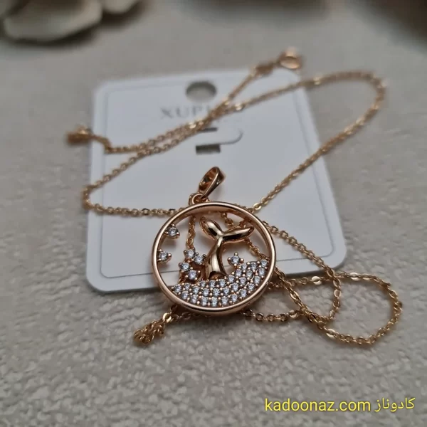 گردنبند دم وال ژوپینگ کد BC007