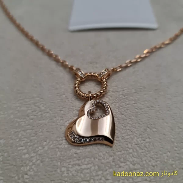 گردنبند ژوپینگ دو قلب عاشق