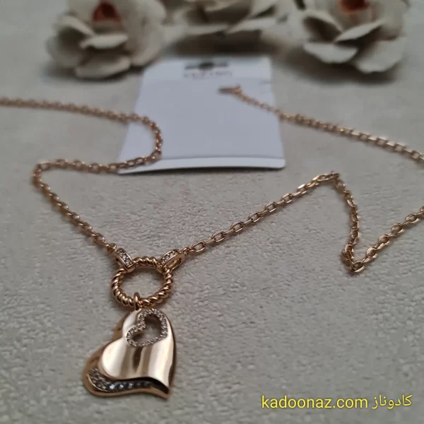 گردنبند ژوپینگ دو قلب عاشق
