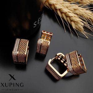 گوشواره ژوپینگ مربعی